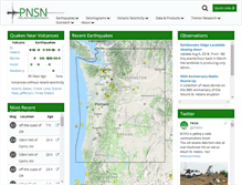 Tablet Screenshot of pnsn.org